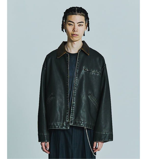 JOINT WORKS「J フェードフェイクレザーブルゾン」|その他|