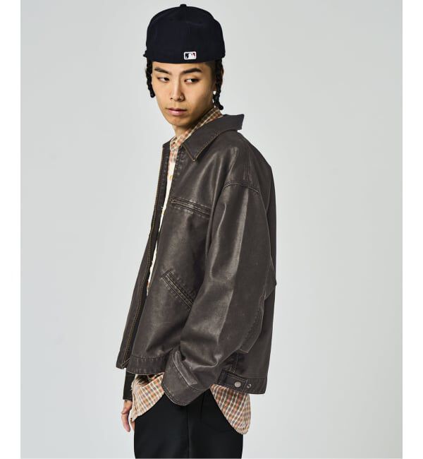 JOINT WORKS「J フェードフェイクレザーブルゾン」|その他|