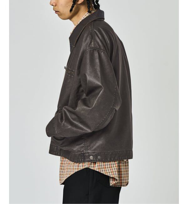 JOINT WORKS「J フェードフェイクレザーブルゾン」|その他|