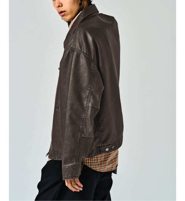 JOINT WORKS「J フェードフェイクレザーブルゾン」|その他|