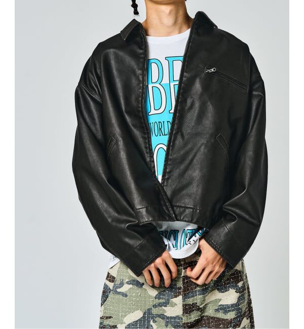 JOINT WORKS「J フェードフェイクレザーブルゾン」|その他|