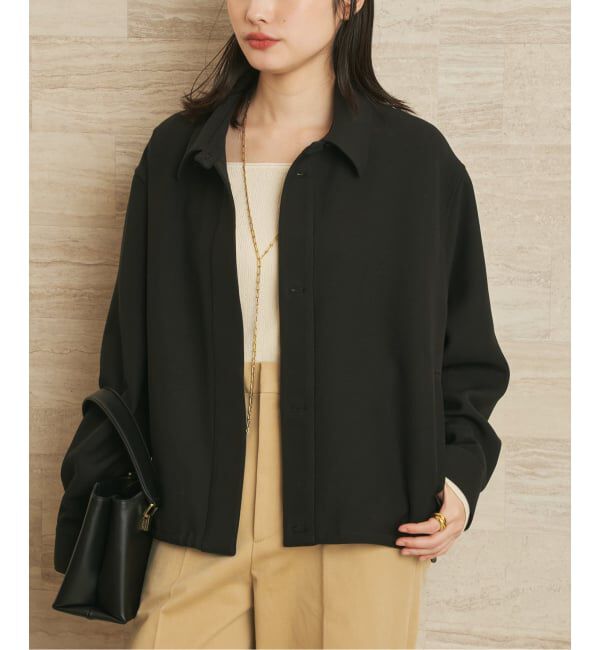 Plage「Three shirt ブルゾン」|その他|ブラック