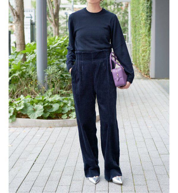 IENA LA BOUCLE「IENA LA BOUCLE Aube クラシックプルオーバー」|ニット・セーター|