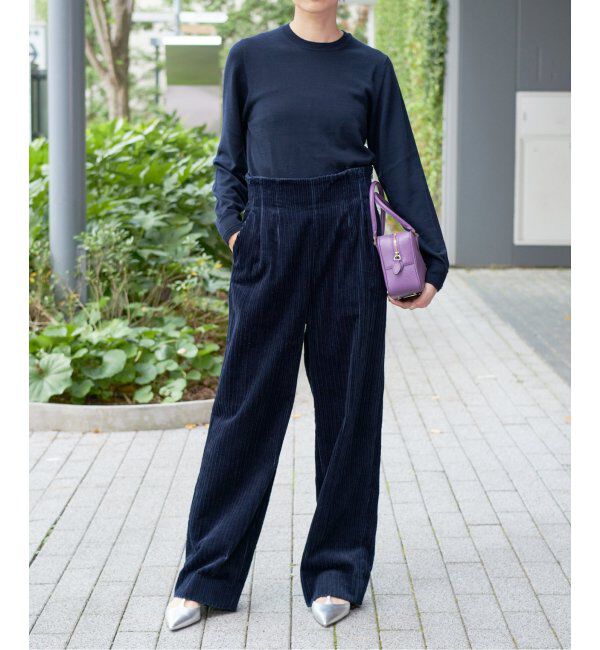 IENA LA BOUCLE「IENA LA BOUCLE Aube クラシックプルオーバー」|ニット・セーター|