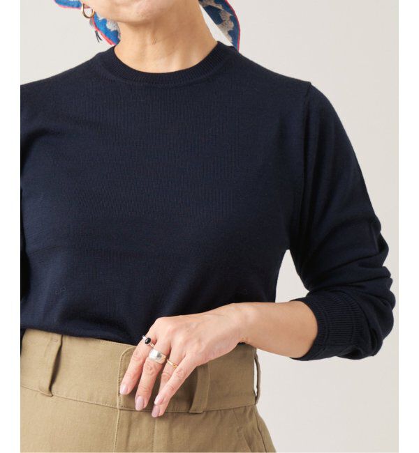 IENA LA BOUCLE「IENA LA BOUCLE Aube クラシックプルオーバー」|ニット・セーター|