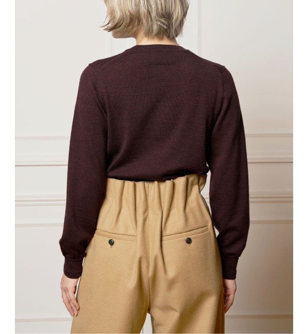 IENA LA BOUCLE「IENA LA BOUCLE Aube クラシックプルオーバー」|ニット・セーター|