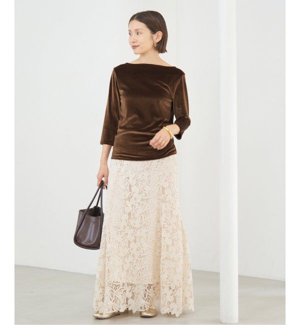 IENA「スノーベロア プルオーバー」|Tシャツ・カットソー|