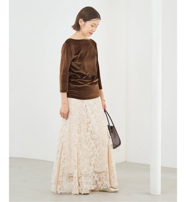 IENA「スノーベロア プルオーバー」|Tシャツ・カットソー|