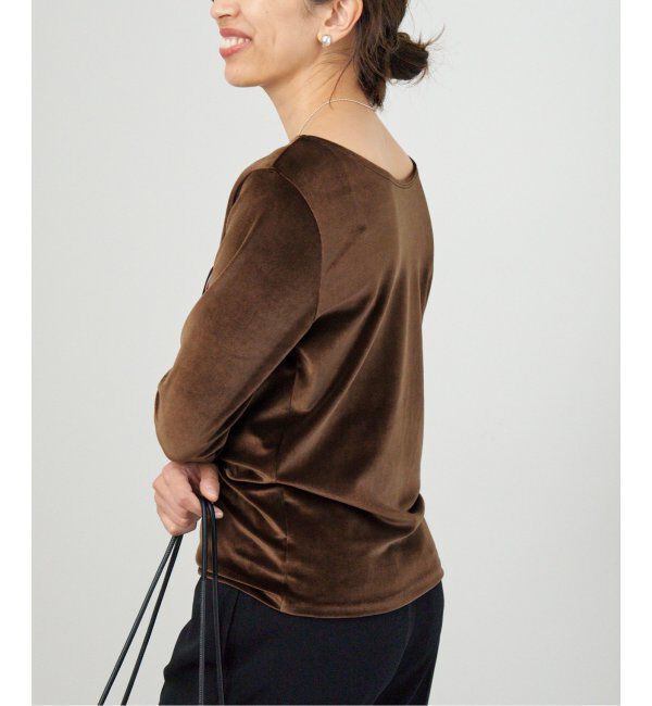 IENA「スノーベロア プルオーバー」|Tシャツ・カットソー|