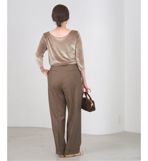 IENA「スノーベロア プルオーバー」|Tシャツ・カットソー|