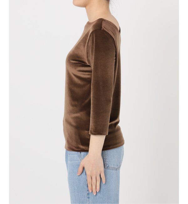 IENA「スノーベロア プルオーバー」|Tシャツ・カットソー|