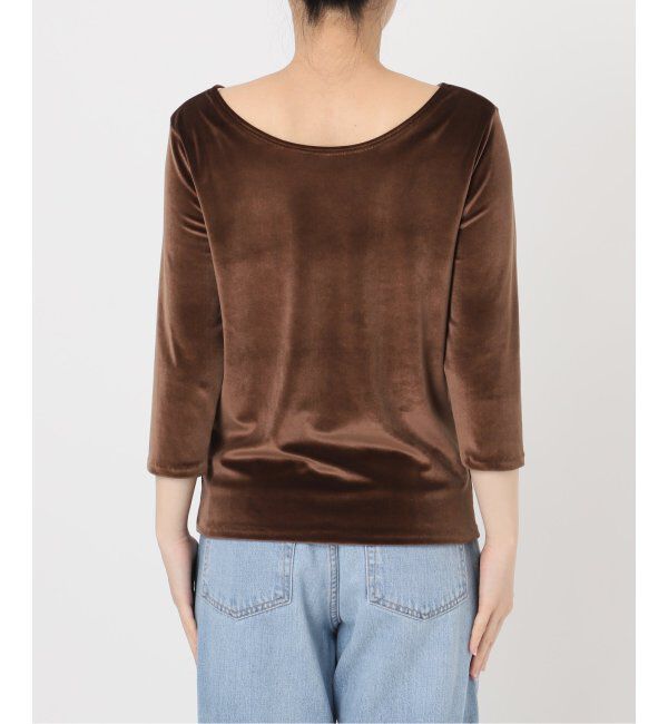 IENA「スノーベロア プルオーバー」|Tシャツ・カットソー|