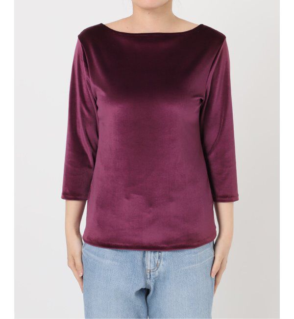 IENA「スノーベロア プルオーバー」|Tシャツ・カットソー|