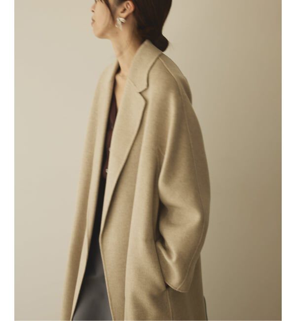 VERMEIL par iena「カシミヤリバーロングコート」|その他|