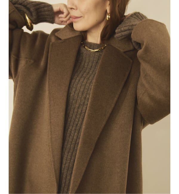 VERMEIL par iena「カシミヤリバーロングコート」|その他|