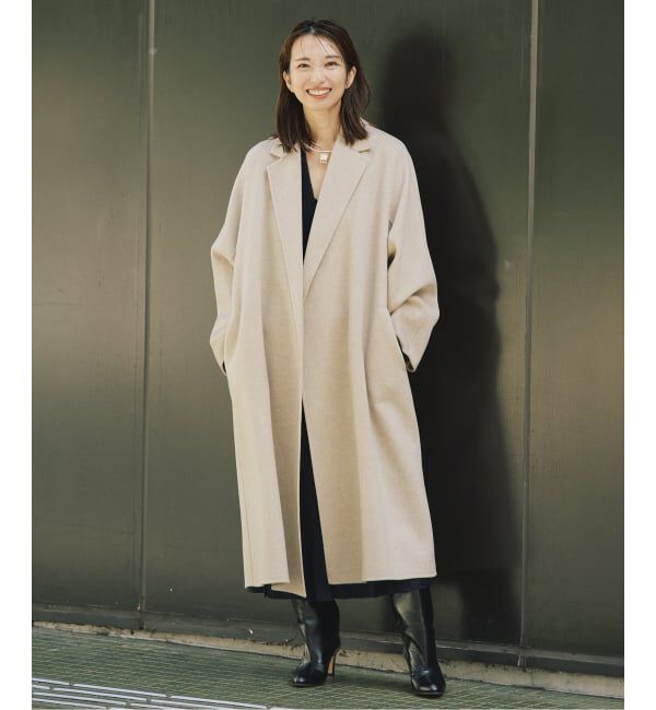 VERMEIL par iena「カシミヤリバーロングコート」|その他|