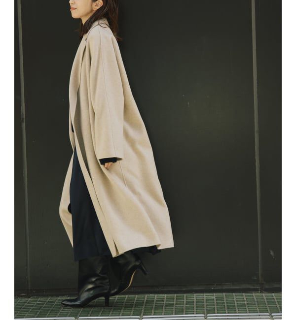 VERMEIL par iena「カシミヤリバーロングコート」|その他|