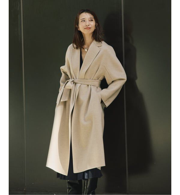 VERMEIL par iena「カシミヤリバーロングコート」|その他|