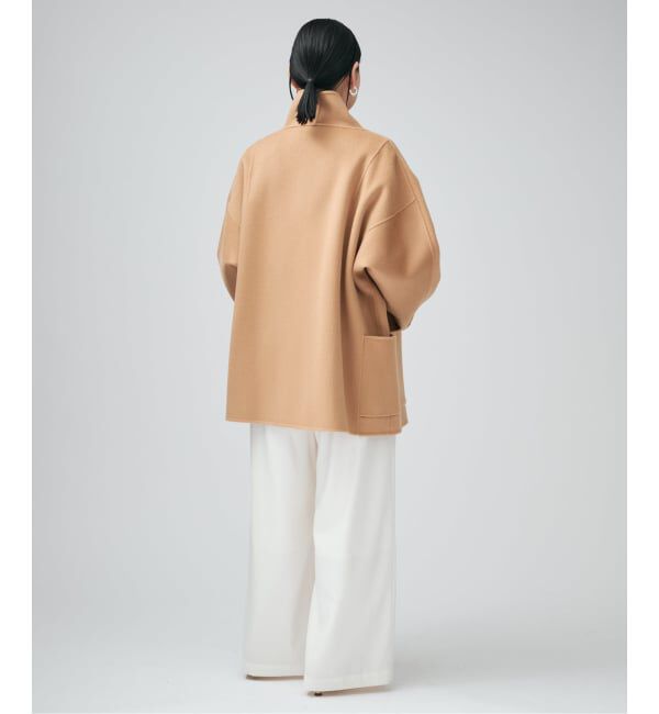 VERMEIL par iena「スタンドカラーZIPリバーコート」|その他|