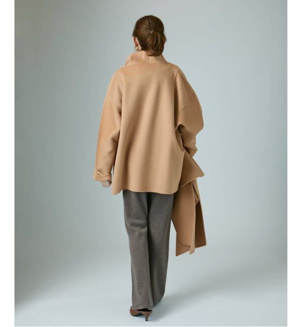 VERMEIL par iena「スタンドカラーZIPリバーコート」|その他|