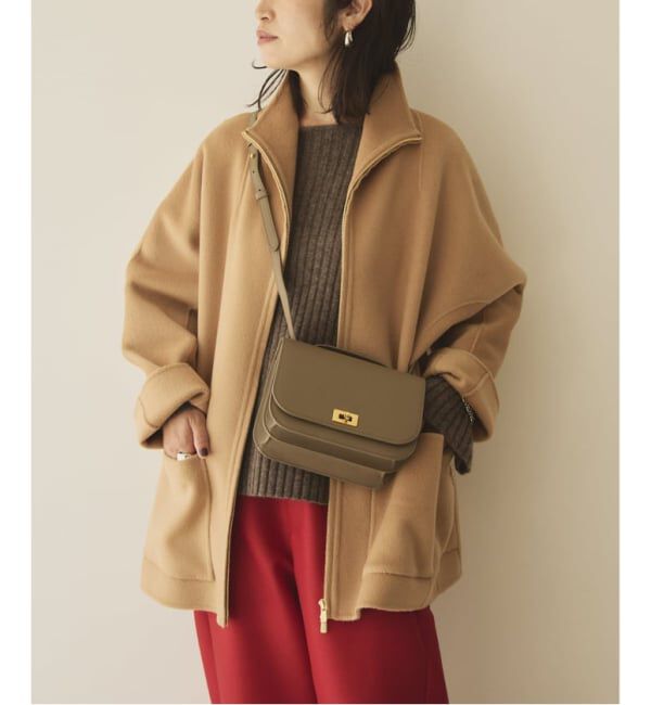 VERMEIL par iena「スタンドカラーZIPリバーコート」|その他|