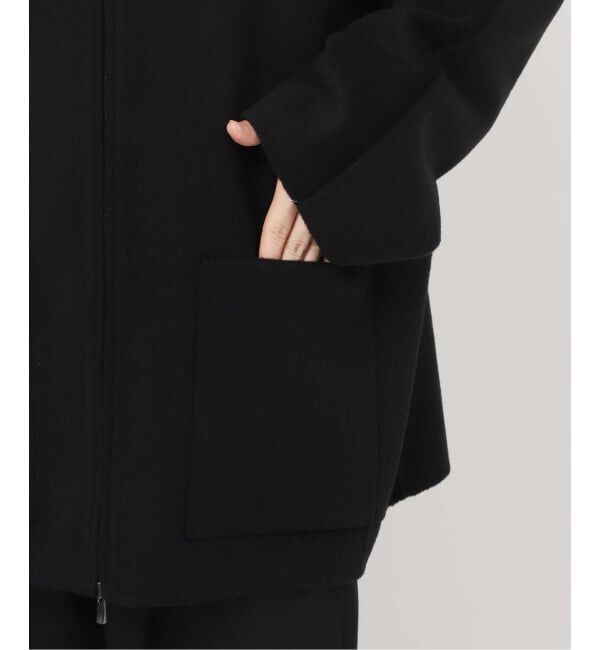 VERMEIL par iena「スタンドカラーZIPリバーコート」|その他|