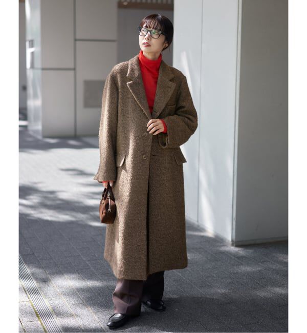 IENA「COUTURE D&rsquo;ADAM/クチュールドアダム アルパカツイードコート」|その他|