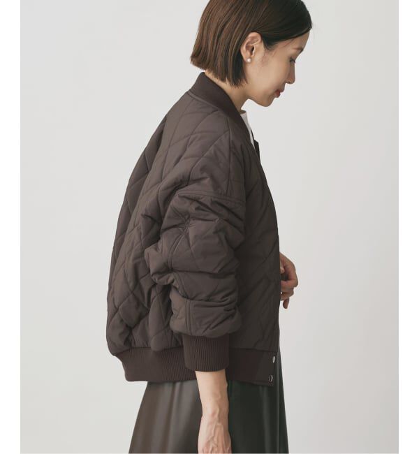 IENA「キルティングスタジアムブルゾン」|その他|