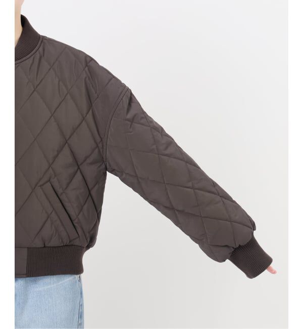 IENA「キルティングスタジアムブルゾン」|その他|