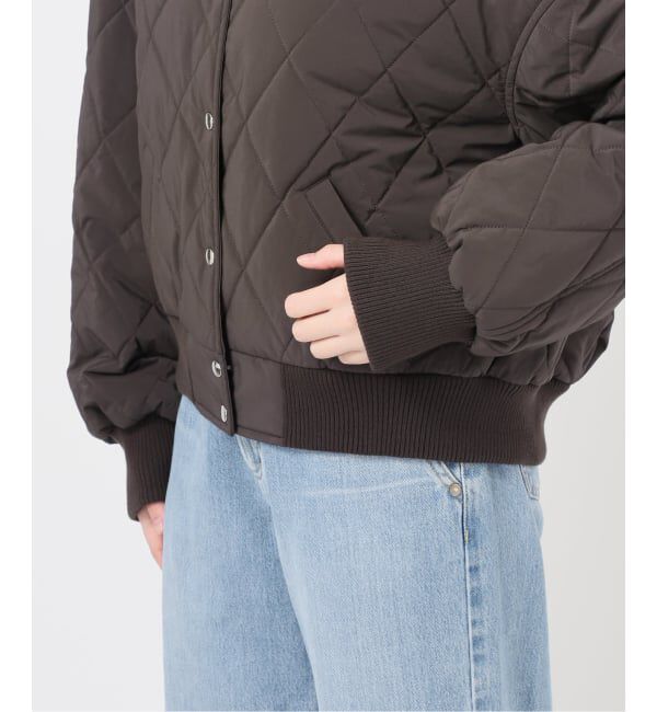 IENA「キルティングスタジアムブルゾン」|その他|