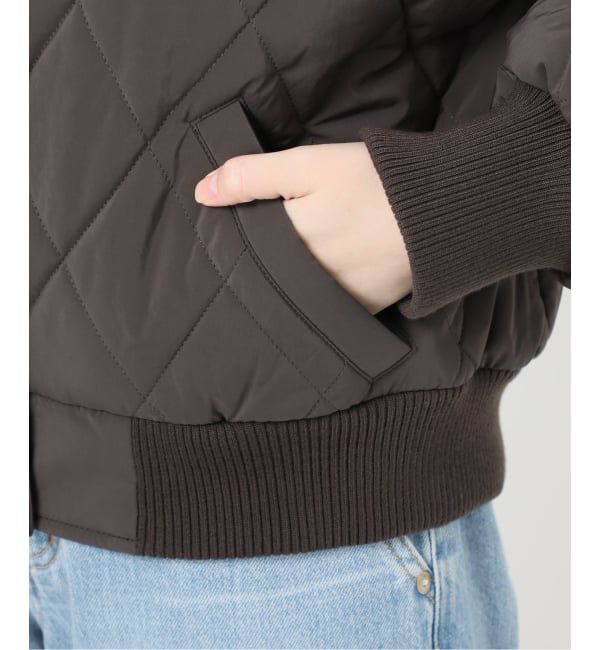 IENA「キルティングスタジアムブルゾン」|その他|