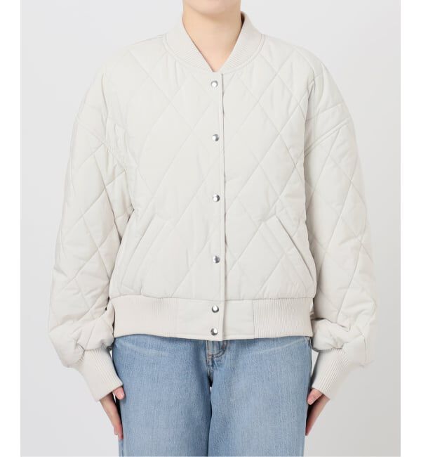 IENA「キルティングスタジアムブルゾン」|その他|