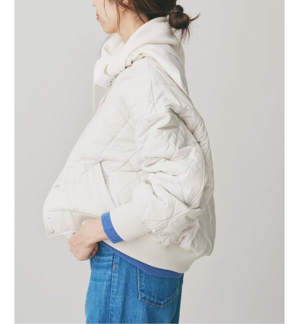 IENA「キルティングスタジアムブルゾン」|その他|