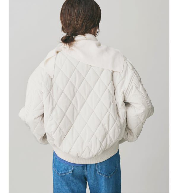 IENA「キルティングスタジアムブルゾン」|その他|