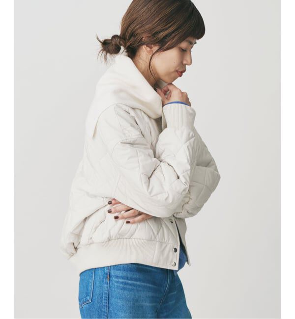 IENA「キルティングスタジアムブルゾン」|その他|