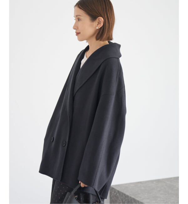IENA「《追加》Super160 ショールカラーハーフコート」|その他|