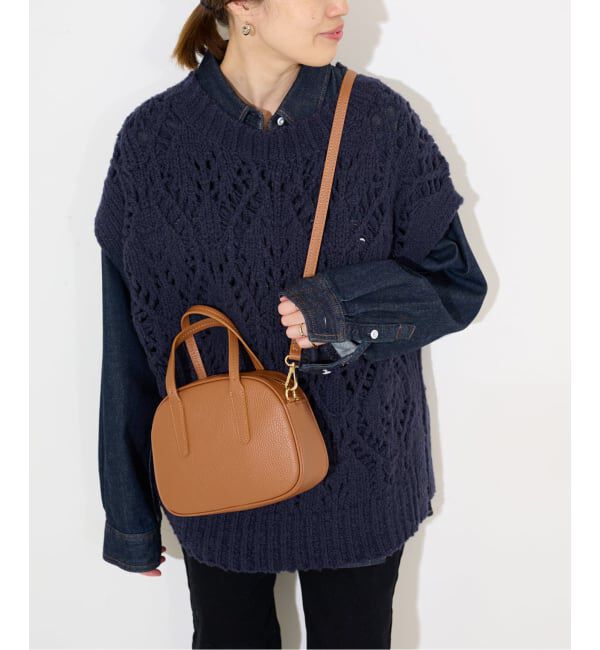 SLOBE IENA「ガラアミニットベスト」|ベスト・ジレ|