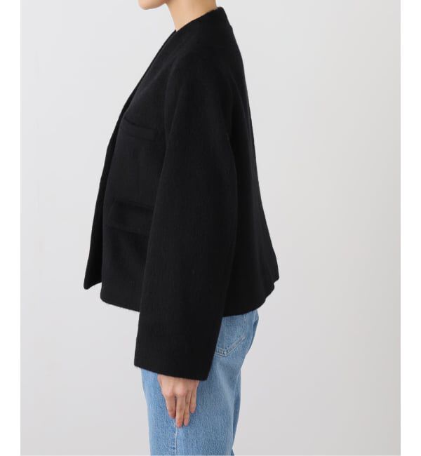 IENA「モヘヤ混シャギーショートコート」|その他|
