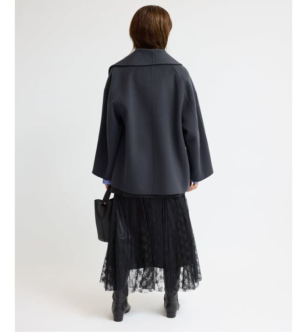 IENA「《追加2》Super160 ショールカラーハーフコート」|その他|