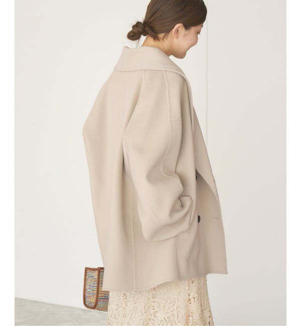 IENA「《追加2》Super160 ショールカラーハーフコート」|その他|