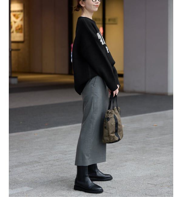 SLOBE IENA「CHARLOTTE ロゴニット」|ニット・セーター|