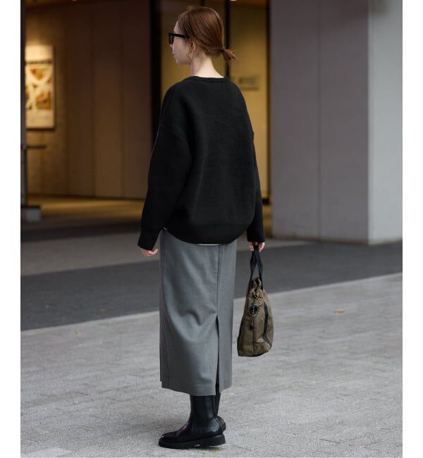 SLOBE IENA「CHARLOTTE ロゴニット」|ニット・セーター|