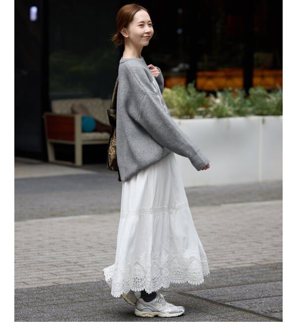 SLOBE IENA「CHARLOTTE ロゴニット」|ニット・セーター|