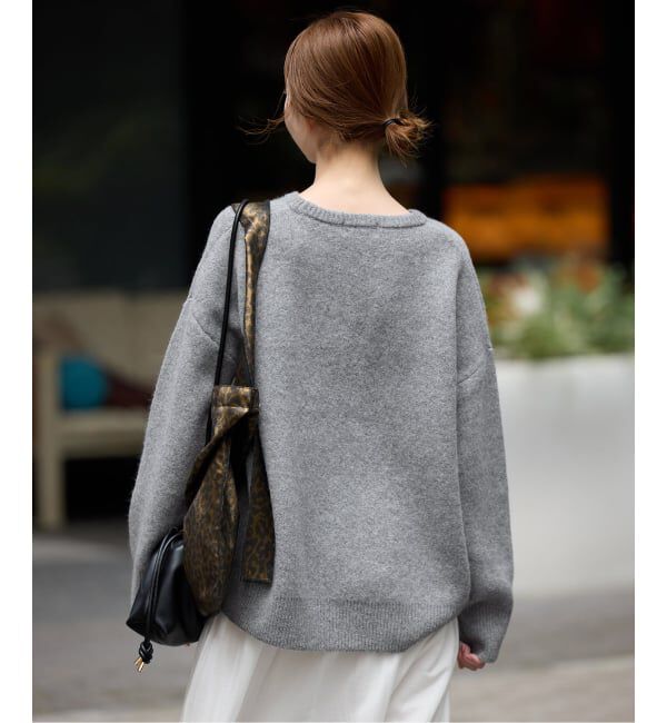 SLOBE IENA「CHARLOTTE ロゴニット」|ニット・セーター|