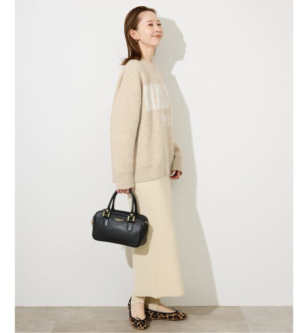 SLOBE IENA「CHARLOTTE ロゴニット」|ニット・セーター|