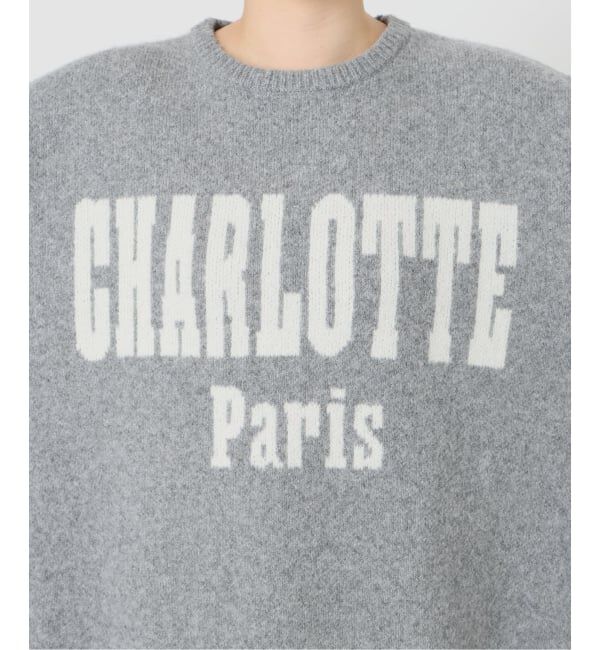 SLOBE IENA「CHARLOTTE ロゴニット」|ニット・セーター|