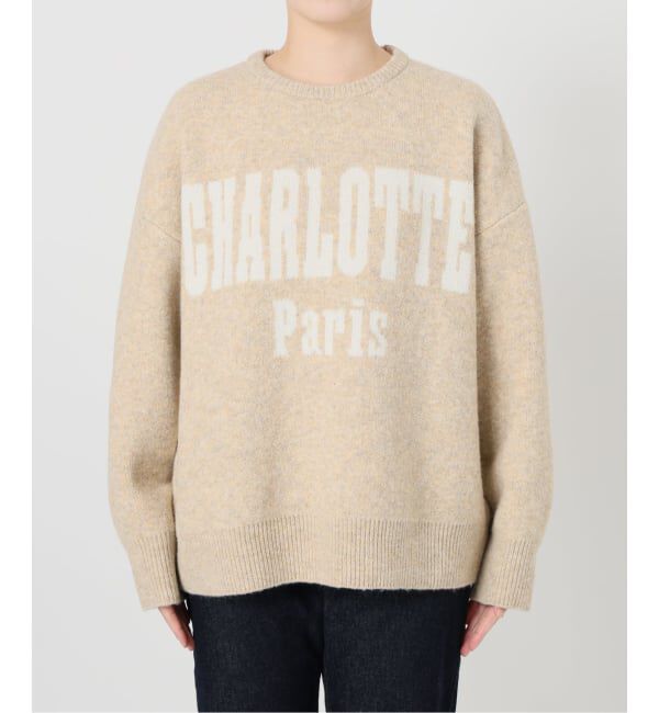SLOBE IENA「CHARLOTTE ロゴニット」|ニット・セーター|
