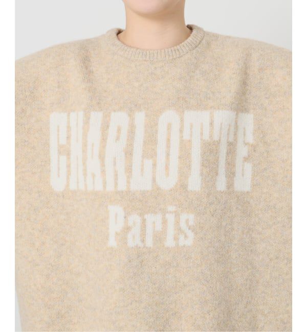 SLOBE IENA「CHARLOTTE ロゴニット」|ニット・セーター|