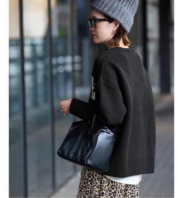 SLOBE IENA「CHARLOTTE ロゴニット」|ニット・セーター|