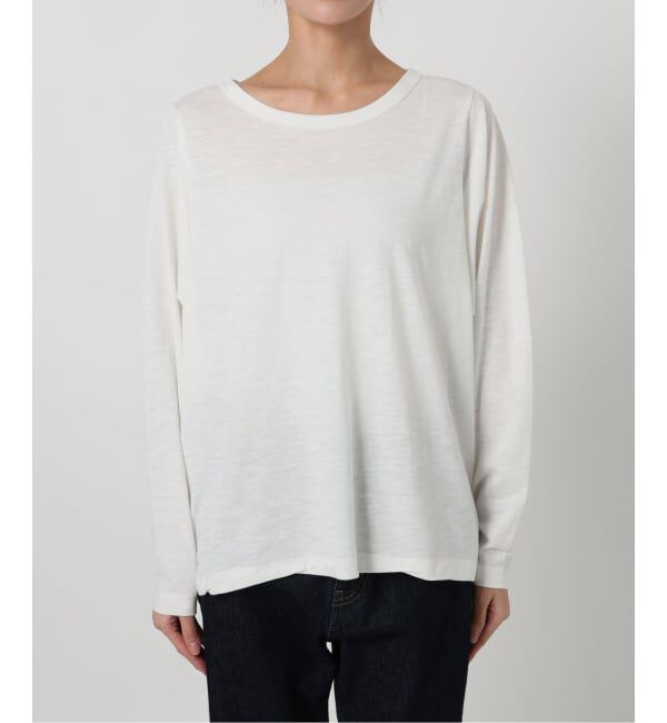 SLOBE IENA「《予約》シアー天竺ニュアンスプルオーバー」|Tシャツ・カットソー|